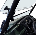 Kolpin Hard Coated Full Tilting Front Windshield - Kawasaki Mule Pro-FX, DX