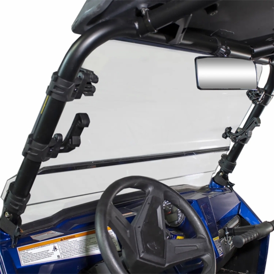 Kolpin Hard Coated Full Tilting Front Windshield - Polaris RZR 570, S 570, 800, S 800, XP 900 - alt image 0