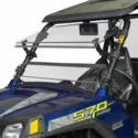 Kolpin Hard Coated Full Tilting Front Windshield - Polaris RZR 570, S 570, 800, S 800, XP 900