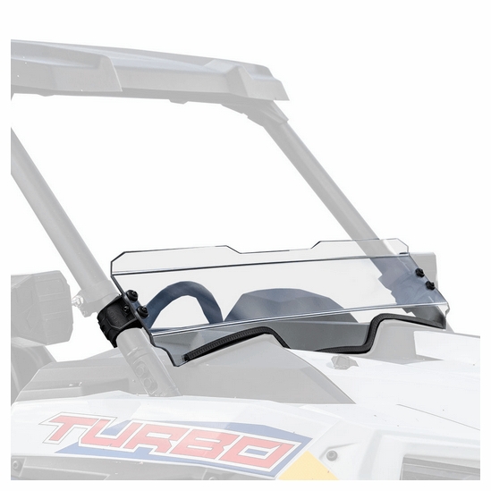 Kolpin Hard Coated Half Front Windshield - 2019-24 Polaris RZR XP 1000, XP Turbo