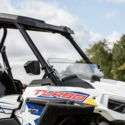 Kolpin Hard Coated Half Front Windshield - 2019-24 Polaris RZR XP 1000, XP Turbo