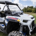 Kolpin Hard Coated Half Front Windshield - 2019-24 Polaris RZR XP 1000, XP Turbo