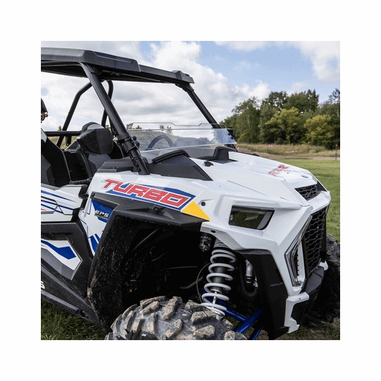 Kolpin Hard Coated Half Front Windshield - 2019-24 Polaris RZR XP 1000, XP Turbo - alt image 1