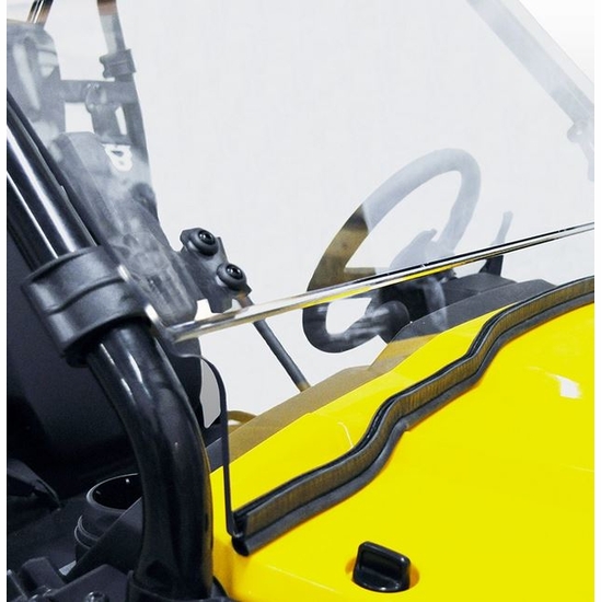 Kolpin Hard Coated Tilting Front Windshield - Honda Pioneer 500, 520 - alt image 1