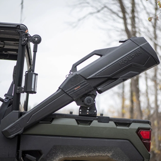 Kolpin KXP Boottector Bracket w/ Gun Boot - Polaris Ranger w/ Lock n' Ride - alt image 1