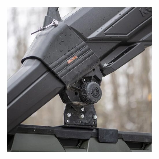 Kolpin KXP Boottector Bracket w/ Gun Boot - Polaris Ranger w/ Lock n' Ride - alt image 2