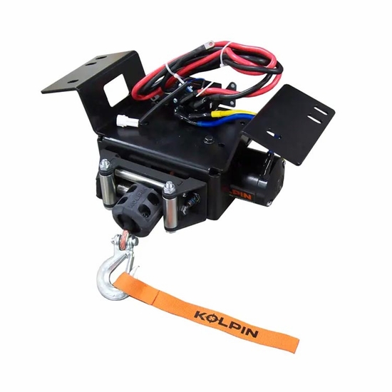 Kolpin Quick Mount 3500 lb. Winch - Honda Pioneer 700