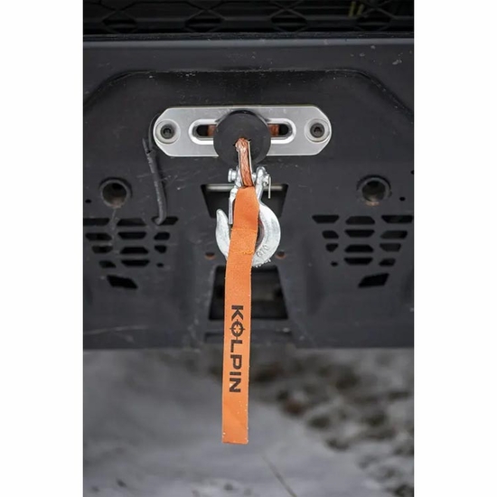 Kolpin Quick Mount 4500 lb. Winch - 2013-25 Full Size Polaris Ranger w/ Pro-Fit Cage - alt image 0