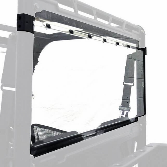 Kolpin Rear Windshield - 2015-21 Mid Size Polaris Ranger 500, 570, ETX, EV - alt image 0