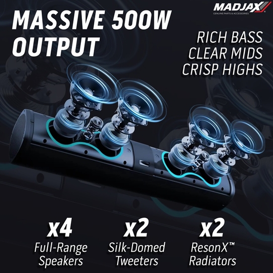 MadJax&reg; Decibel Audio 26 Inch Bluetooth Soundbar - alt image 4