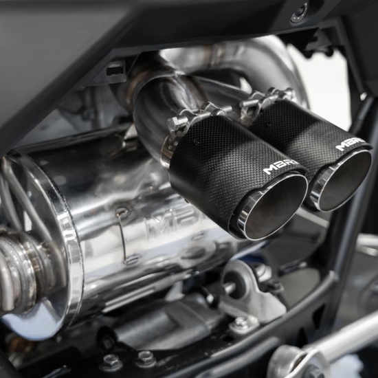 MBRP Performance Series Dual Outlet, Single Slip On Exhaust - Polaris RZR PRO R - alt image 2