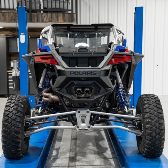MBRP Performance Series Dual Outlet, Single Slip On Exhaust - Polaris RZR PRO R - alt image 5