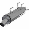 MBRP Performance Series Single Slip On Exhaust - 2010-16 Full Size Polaris Ranger XP 800