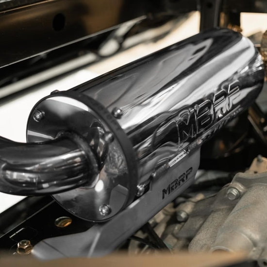MBRP Performance Series Single Slip On Exhaust - Can Am Defender - alt image 1