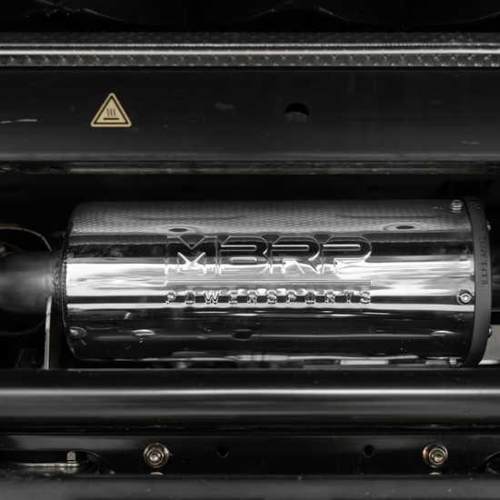MBRP Performance Series Single Slip On Exhaust - Can Am Defender - alt image 3