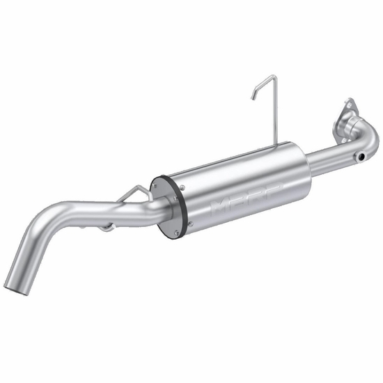MBRP Performance Series Single Slip On Exhaust - Full Size Polaris Ranger 1000, XP 1000