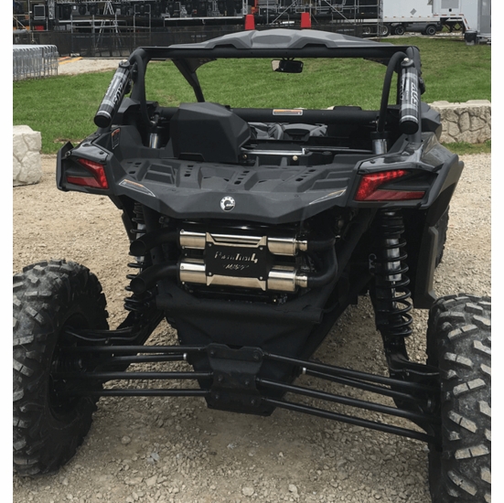 MBRP Performance Series Slip On Dual Stack Exhaust - Can Am Maverick X3 - alt image 0
