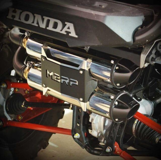 MBRP Performance Series Slip On Dual Stack Exhaust - Honda Talon 1000 - alt image 0
