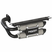MBRP Performance Series Slip On Dual Stack Exhaust - Honda Talon 1000
