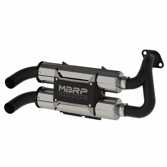 MBRP Performance Series Slip On Dual Stack Exhaust - Polaris RZR, General