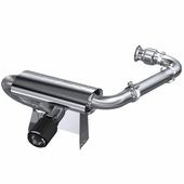 MBRP Performance Series Turbo Back Full Oval Exhaust - Can Am Maverick X3