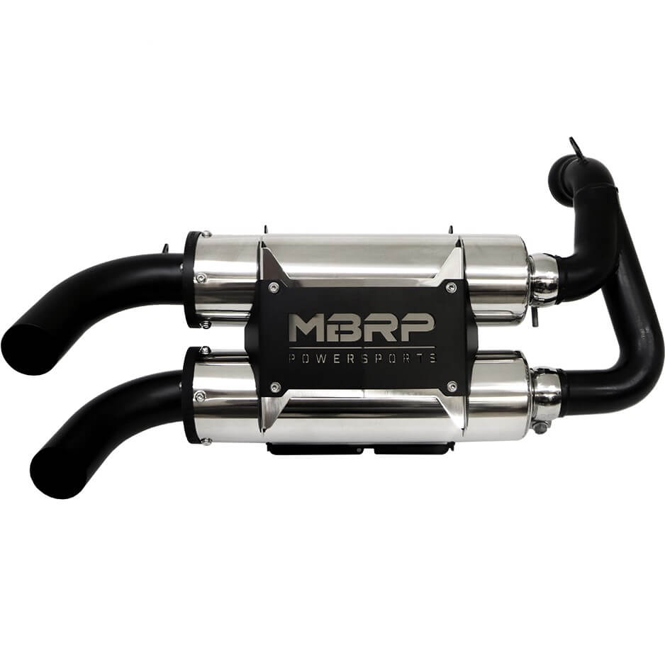 Polaris RZR 900 Dual Slip On Exhaust|Side by Side Stuff