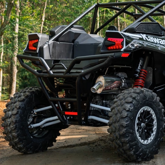 MBRP Sport Series Slip On Muffler - Kawasaki Teryx KRX 1000 - alt image 0