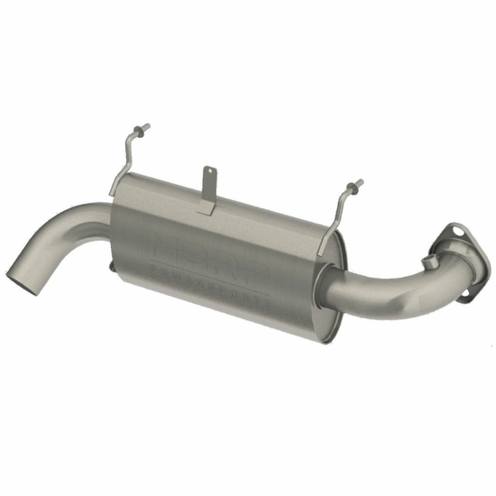 MBRP Sport Series Slip On Oval Exhaust - 2018-23 Polaris RZR XP 1000, RS1