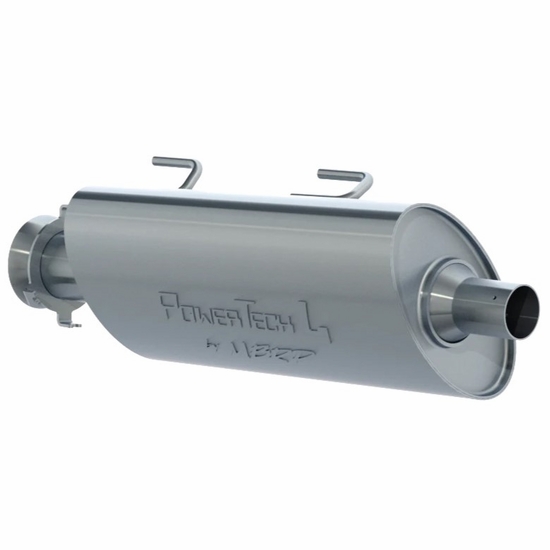 MBRP Sport Series Slip On Oval Exhaust - Arctic Cat Wildcat X, 4X