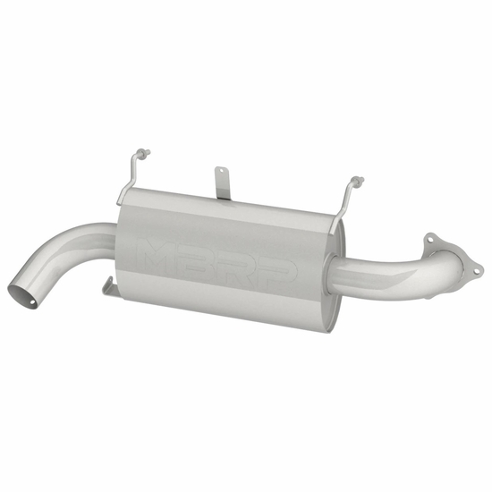 MBRP Sport Series Slip On Oval Exhaust - Polaris RZR XP Turbo