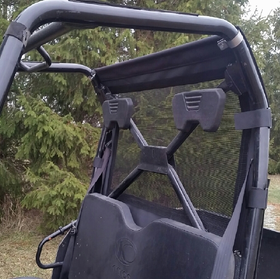 ShockPros Mesh Rear Window, Dust Stopper - Kymco UXV 450 - alt image 1