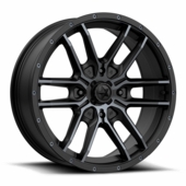 MSA M43 Fang Satin Black Wheel - 4/110