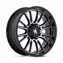 MSA M51 Thunderlips Gloss Black Machined Wheel - 4/137, 4/156