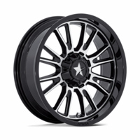 MSA M51 Thunderlips Gloss Black Machined Wheel - 5/4.5