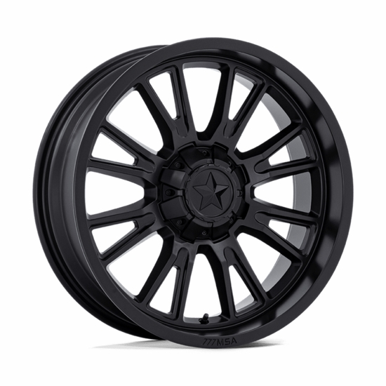 MSA M51 Thunderlips Matte Black Wheel - 5/4.5