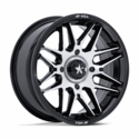 MSA MA052 Radar Gloss Black w/ Machined Face Wheel - 4/110