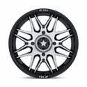 MSA MA052 Radar Gloss Black w/ Machined Face Wheel - 4/110