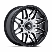 MSA MA052 Radar Gloss Black w/ Machined Face Wheel - 4/110