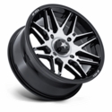 MSA MA052 Radar Gloss Black w/ Machined Face Wheel - 5/4.5
