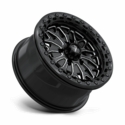 MSA MA053 Bolo Gloss Black Milled Beadlock Wheel - 4/156