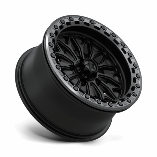 MSA MA053 Bolo Matte Black Beadlock Wheel - 4/137 - alt image 0