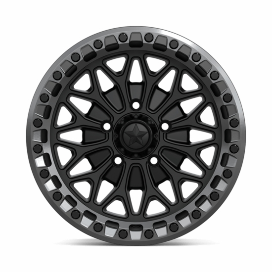 MSA MA053 Bolo Matte Black Beadlock Wheel - 4/137 - alt image 1