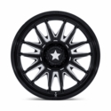 MSA MA055 Commander Gloss Black Milled Wheel - 4/110