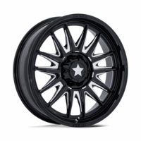 MSA MA055 Commander Gloss Black Milled Wheel - 4/137, 4/156