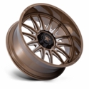 MSA MA055 Commander Gloss Bronze Milled Wheel - 4/110