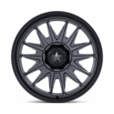 MSA MA055 Commander Matte Gunmetal Wheel - 4/137, 4/156