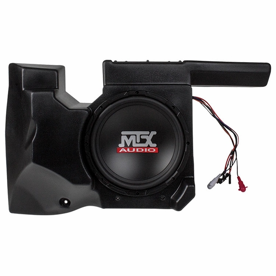 MTX Audio 10 Inch Amplified Subwoofer - 2014-18 Polaris RZR XP 1000, XP Turbo, S 1000, 900, S 900