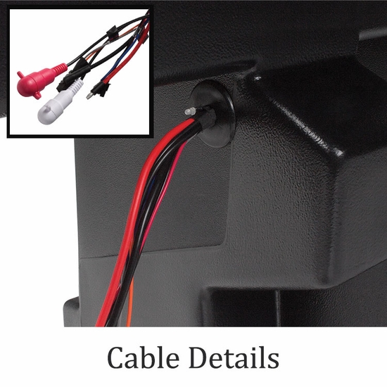 MTX Audio 10 Inch Amplified Subwoofer - 2014-18 Polaris RZR XP 1000, XP Turbo, S 1000, 900, S 900 - alt image 1