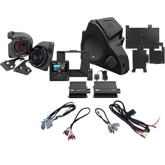 MTX Audio 3 Speaker Thunder Audio Kit - Polaris RZR XP 1000, XP Turbo, XP Turbo S, S 1000, 900, S 900