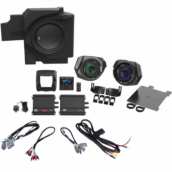 MTX Audio 3 Speaker Thunder Audio Kit - Can Am Maverick X3